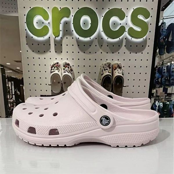 CROC S Star Classic Beach Tofflor Hål Skor Hemmetofflor Meat pink 39-40#CrocsM7