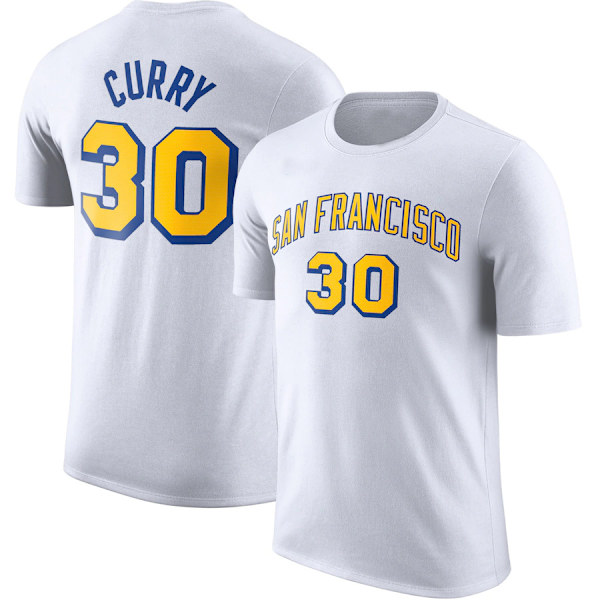 NBA T-shirt Warrior Curry Basketball Kortärmad sporttröja C2 L