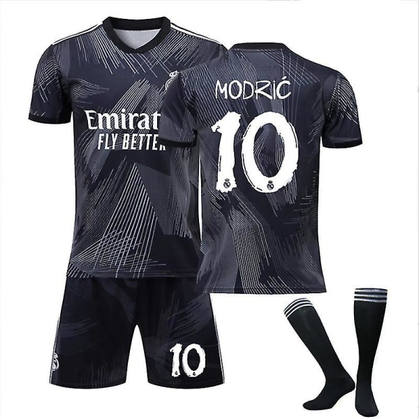 22-23 Real Madrid Fc Fotbollströja Fotbollströja Set MODRIC 10 XL