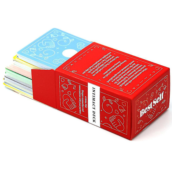 Engelska romantiska pars spelkort Deep Dialogue 150st/kartong Best version of yourself