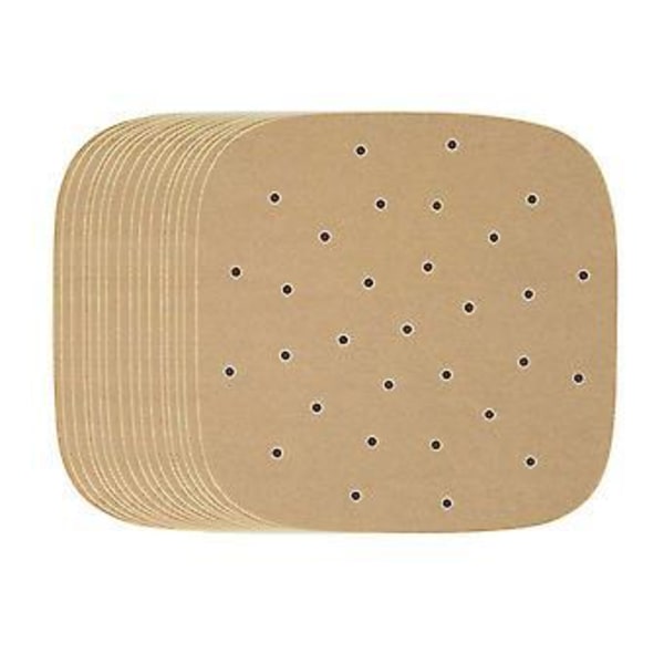 100 stycken 6,5/7/7,5/8/8,5/9/10 tums långpanna Yellow Square 8inch