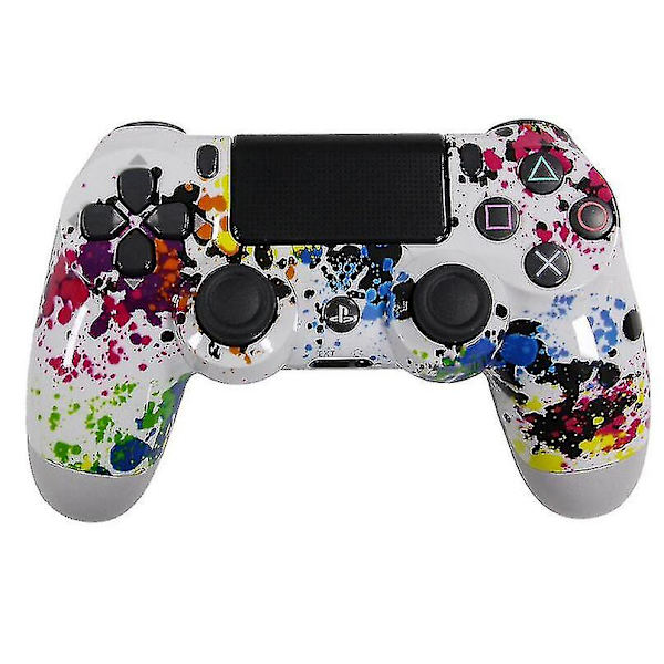 Dualshock trådlös spelkontroll för Ps4 / Slim / Pro Console GrafittiWhite