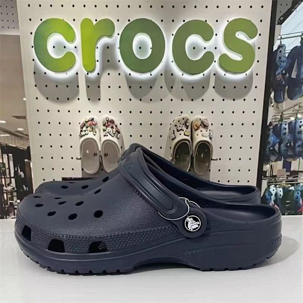 Star Classic Herr Dam Skor Outdoor Beach Sandaler och tofflor Dark Blue 42-43#CrocsM9