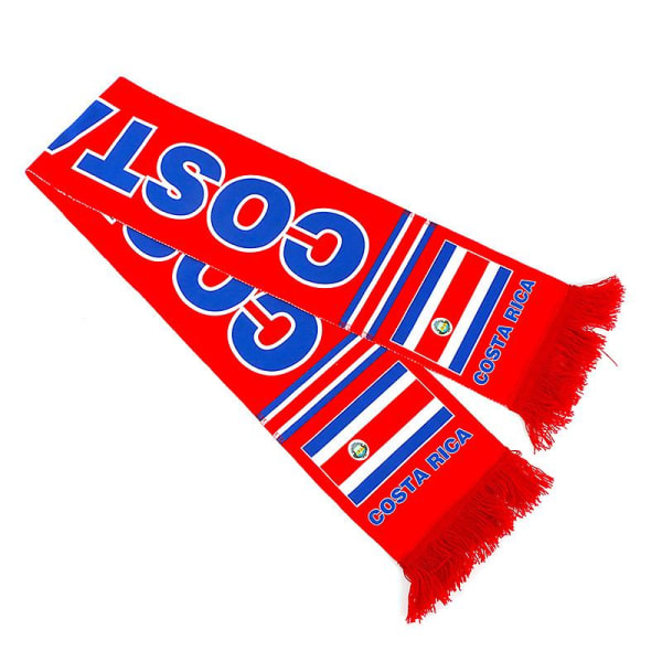 2st 2022 World Cup Football Fan Supplies Scarf 32 lag CostaRica