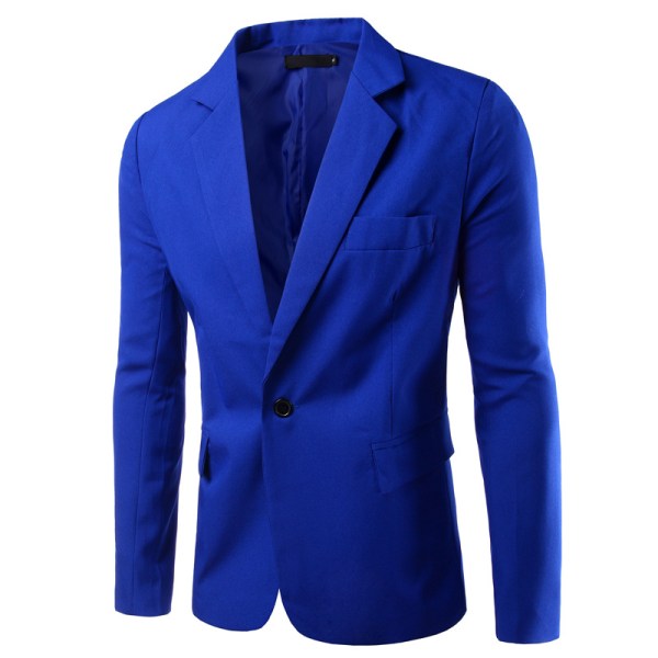 Kostymjacka för män Slim Fit Business Casual Blazer blue xs