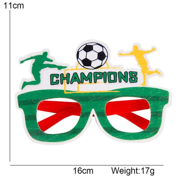 2st 2022 fotbollsglasögon World Cup fan fotbollsglasögon style6