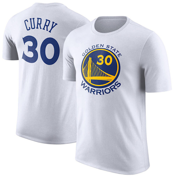NBA T-shirt Warrior Curry Basketball Kortärmad sporttröja C4 L