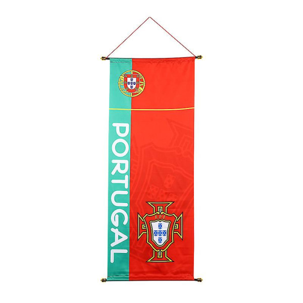 2022 Små Miniflaggor Fotbollsparving Parad Festdekorationer Portugal
