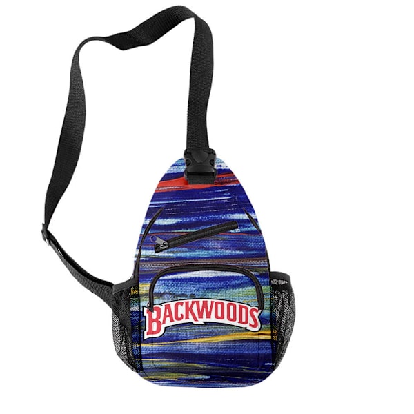 Axelväska bröstväska slitstark axelväska för män som andas style7 Shoulder bag