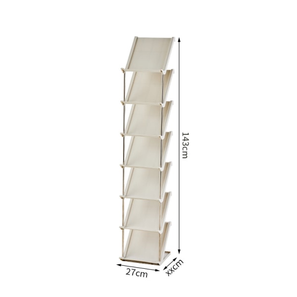hushållsingång sovsal tofflor förvaringsställ skoskåp cream 7 layers