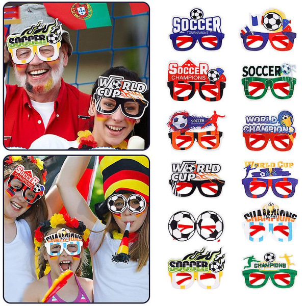 2st 2022 fotbollsglasögon World Cup fan fotbollsglasögon style6