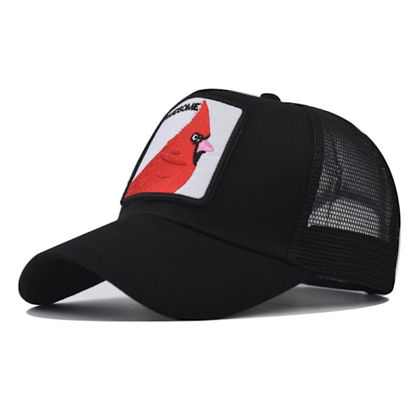djur sommarmössa mesh cap cap Red bird