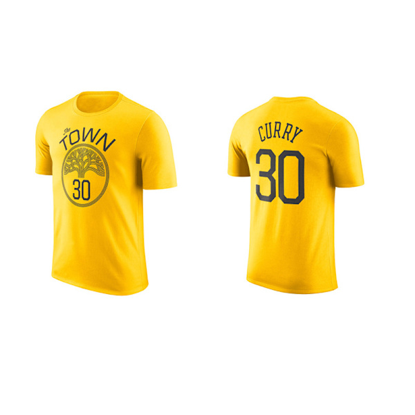 NBA T-shirt Warrior Curry Basketball Kortärmad sporttröja C12 XL