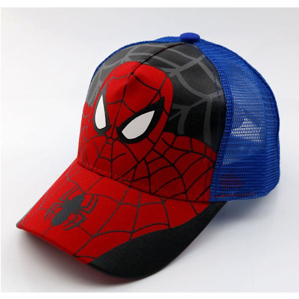 SPIDER-MAN basebollkeps Justerbar Casual Hattar för barn F