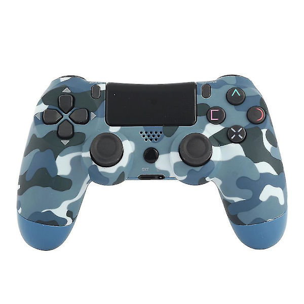 27 färger Playstation4/Ps4/Ps3 trådlös Bluetooth -spelkontroll blue cam