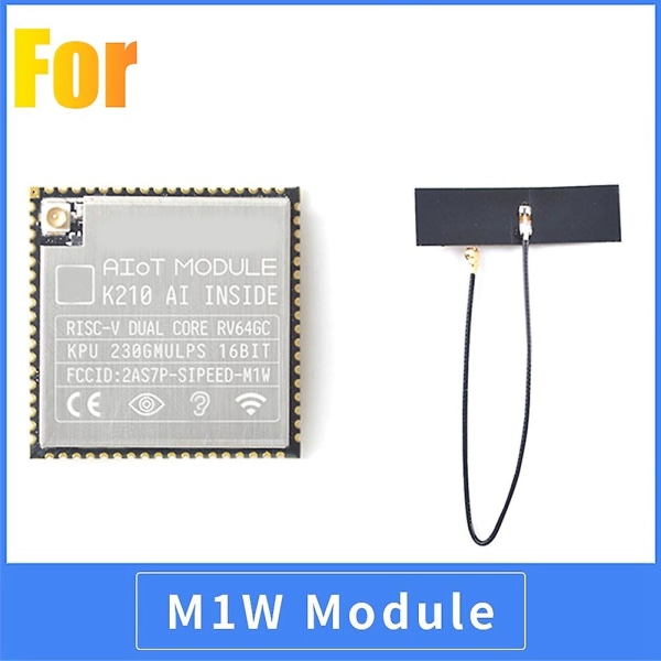 För Maix M1w Modul Ai+lot Development Board+antenn K210 Inbyggd Fpu Kpu Esp8285 Wifi Deep Learni