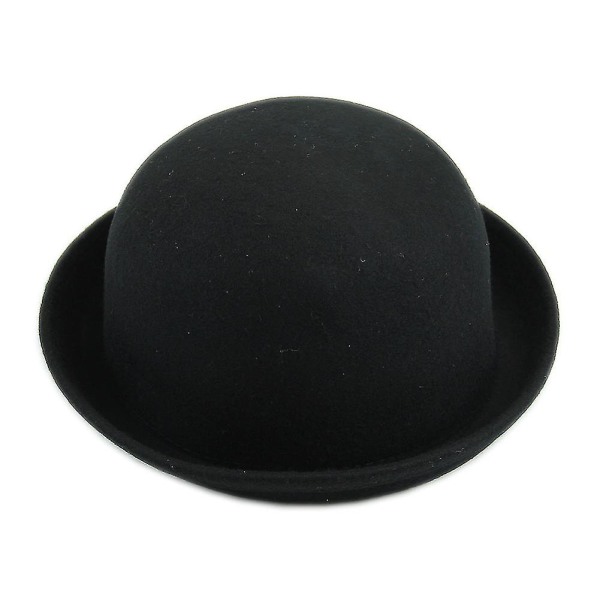 Vintage Dam Dam Herr Unisex Vintage Ull Bowler Derby Hat Cap