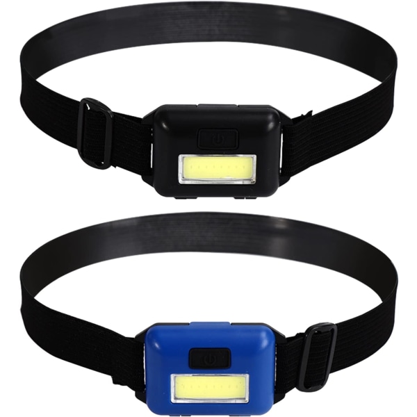 2-pack LED-strålkastare Ficklampor för vuxna och barn, 1,1 oz/31 g, 3 lägen, energiklass A+++]