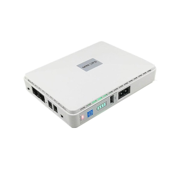 5v 9v 12v avbrottsfri power Mini Ups Poe 15v 24v batteribackup 8800mah för wifi-router