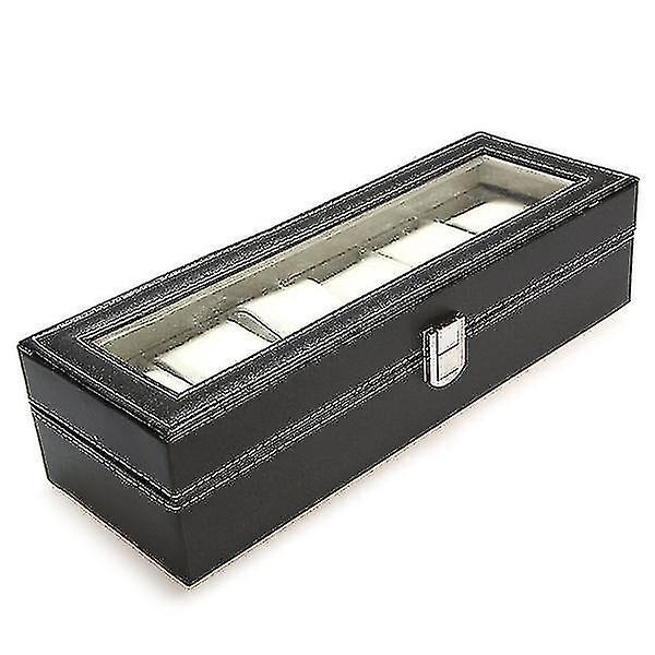 Watch Storage Case Fönster Organizer Box