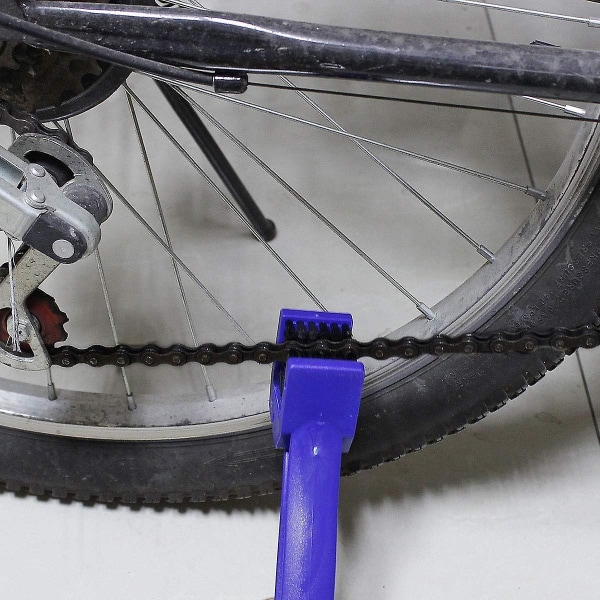Bike Chain Cleaner Cleaning Scrubber Brush Kits, 4st/ set
