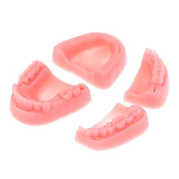 4st Dental Simulering Oral Sutur Modell Gum Sutur Undervisning Träningsutrustning