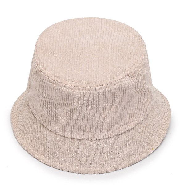 Bucket Hat Manchester Baser Dekorativ Hatt för män och kvinnor Street Basin Hat - Beige Beige