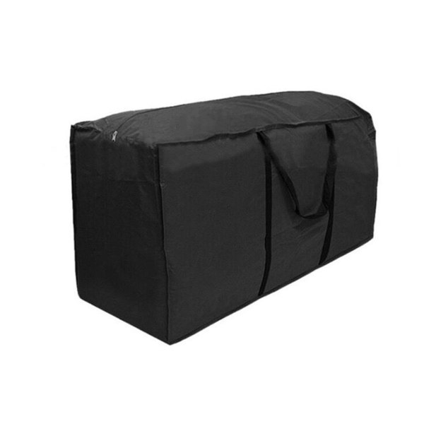 Superstor förvaringsväska 210D Oxford Heavy-Duty elastisk förvaringsväska Bärväska med handtag för sängkläder Madrassunderlägg Filtar Täcken（Svarta）