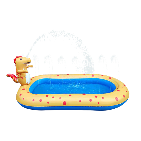 plaskdamm barn uppblåsbar vatten pad pool