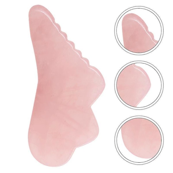 1 st ansiktsmassage skrapbräda smärtlindring skrapplatta rosa massageapparat