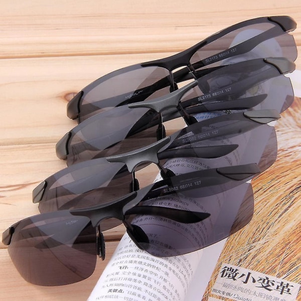 Nya polariserade solglasögon för män kör utomhussportglasögon