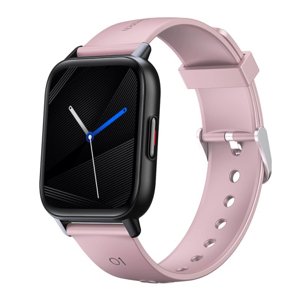 Qs16pro Smart Watch Kroppstemperatur Fitness Armband Herr Dam Vattentät Sport Smartwatches Pink