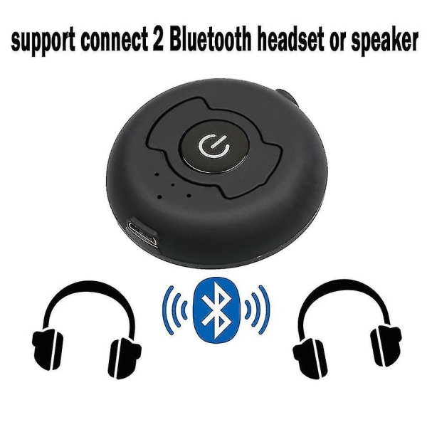 Bluetooth-ljudsändare H-366t Bluetooth 4.0 A2dp Multi-punkts Trådlös Musik Stereo Dongle Adapter för TV Smart PC