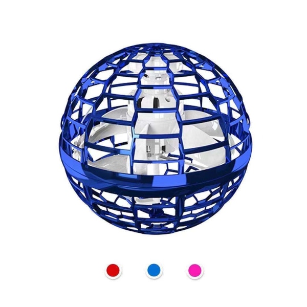 Professionell Flying Spinner Toy Swirl Dart Ball Skills Manual Drone Gift blue