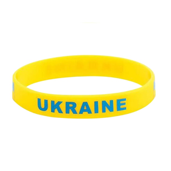Ukraine Flag Armband Ukraine Patriotic Gift Ukraine Silikonarmband
