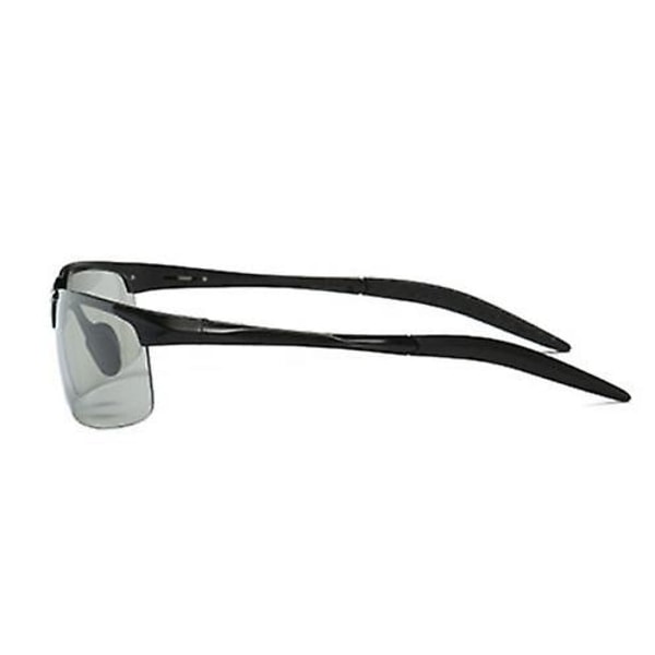 Leipailong nya färgskiftande solglasögon för män utomhuskörning nattseende dag- och nattglasögon