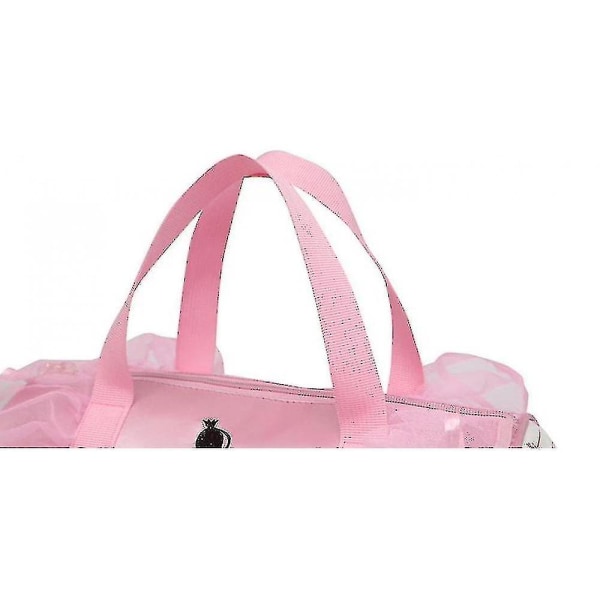 Barnbalettväska Crossbody Dance Bag Axel Crossbody-väska pink