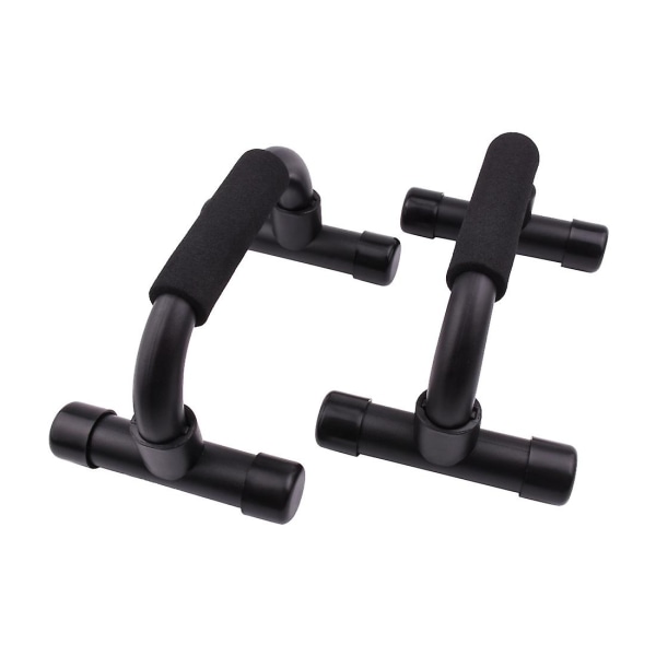 Svart Push Up Stand I-formad Hemtränings- och fitness Multifunktionell Push Up Stand