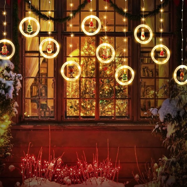 Christmas String Lights 10ft Hängande 3D Light Strip