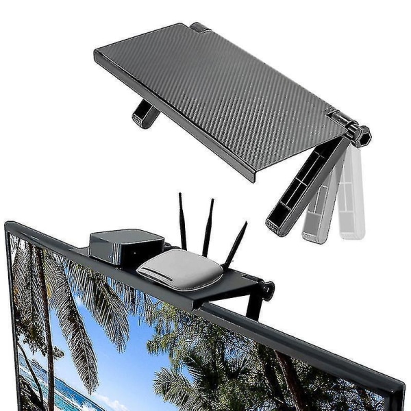 Hållare Hållare för TV-skärmar för bärbar dator, stationär förvaringshylla
