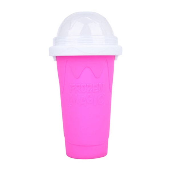 Hemma smoothie cup sommar pinch cup miljövänlig silikon smoothie cup red