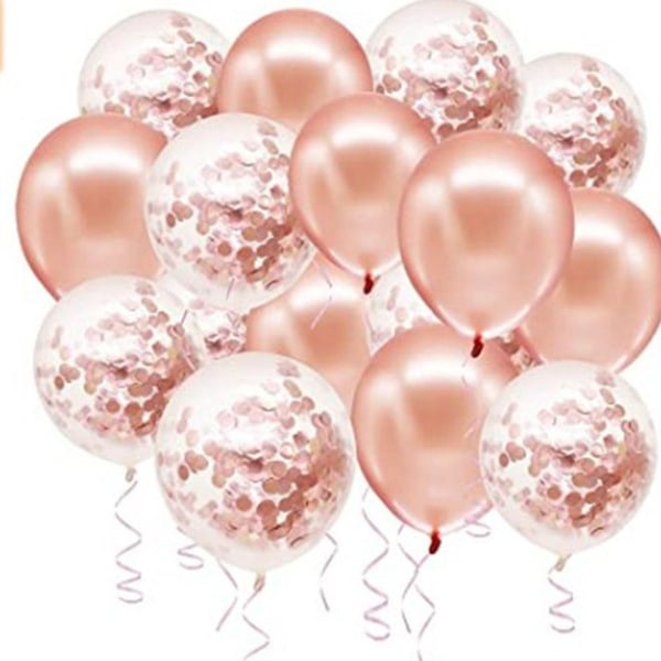 50 st ballonger, födelsedag bröllop alla hjärtans dag baby shower dekoration