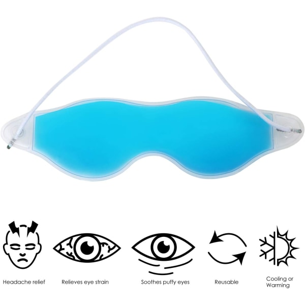Gel Relaxing Eye Mask Cold Therapy Heat Therapy Wellness Mask