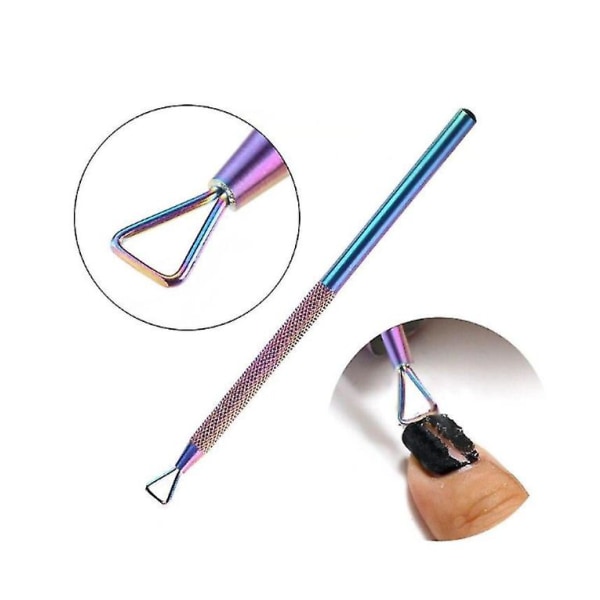 3 delar/ set Rainbow Sax i rostfritt stål Nagelverktyg | Nagelbandssax
