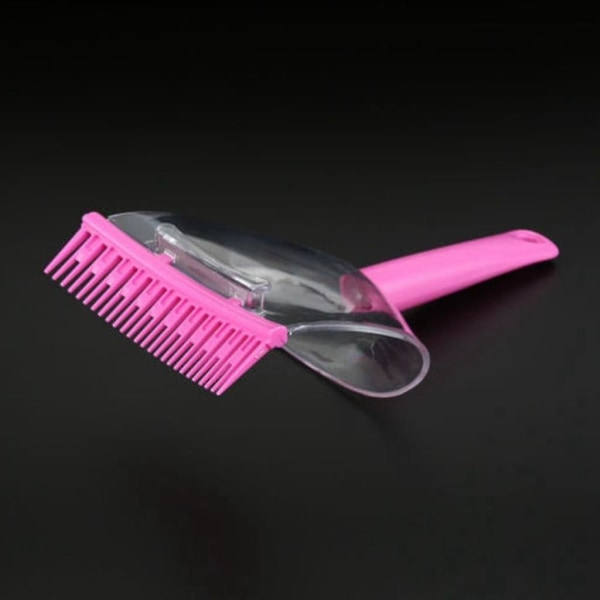 Kvinnor hårklippare tofs klippverktyg lugg kam praktisk frisyr med spår lugg trimmer