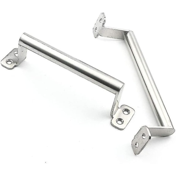 Enkelt handtag i rostfritt stål Modernt stöldskydd dörrhandtag dörrhandtag (2 stycken) [gratis frakt]