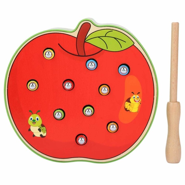 Roligt brädspel Baby Fruit Shape Catch (Apple)