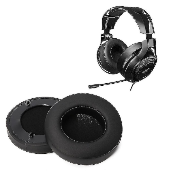 Ersättande öronkudde hörselkåpa för Razer Mano'war 7.1 hörlurar Headset (bejoey)