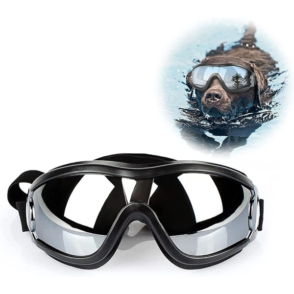 Justerbara hundglasögon Vattentäta UV-skyddsglasögon