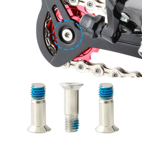 50 st Anti-korrosion och anti-rost design av hjulskruven på cykel titanskruv bakre växellåda